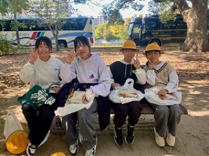 修学旅行一日目